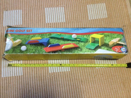 Mini wooden golf set - golf,