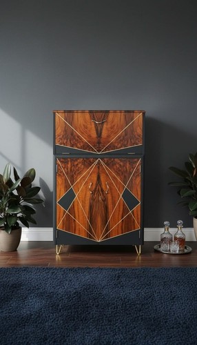 Art deco cocktail - art, cabinet