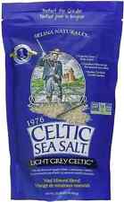 Light Grey Celtic Sea Salt 1 Pound Resealable Bag - Additive-Free, Delicious