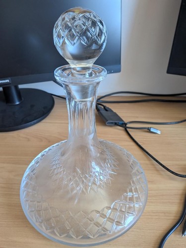 Decanter crystal glass - crystal,