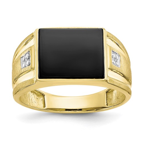 10k yellow gold diamond - 10k,