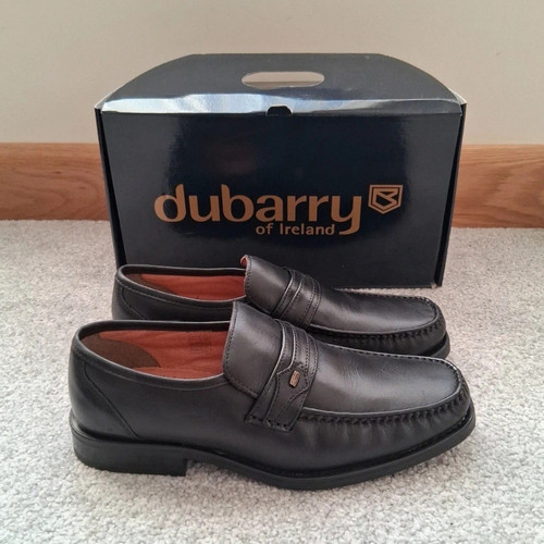 Dubarry men black leather - black,