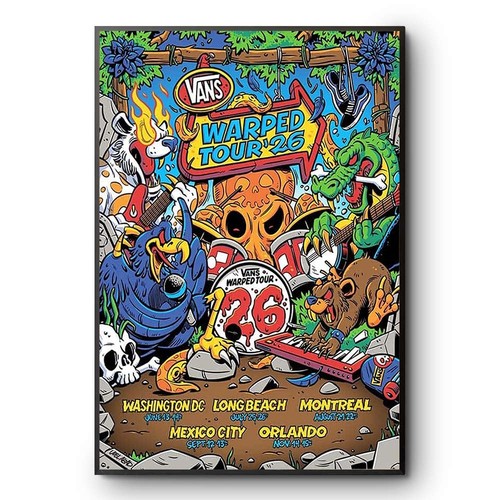 Vans warped tour 2026 rock - vans,