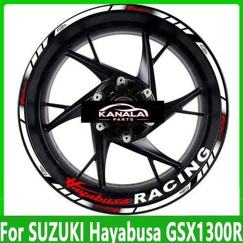 Motorcycle wheel decals - 17",