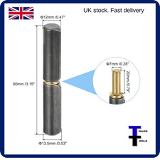 Weld On Barrel Hinge Bullet