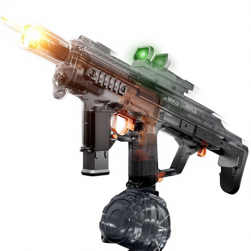 Electric water gun with laser - with,