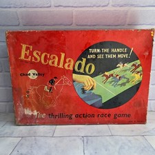 Escalado Horse Racing Game Chad valley Red Box 1950s Version - Good Condition