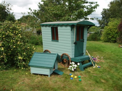The romany caravan - romany, playhouse