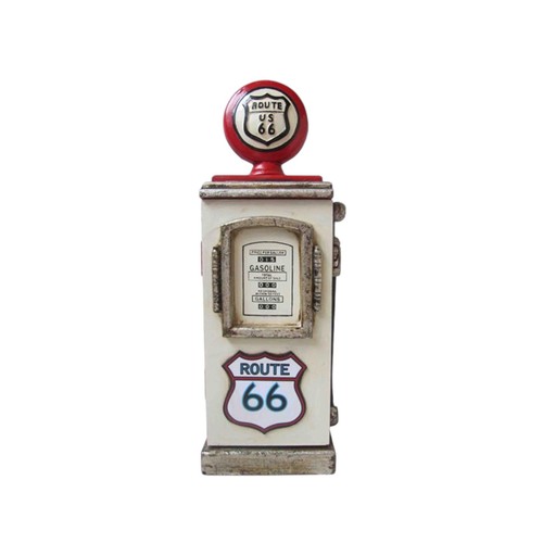 48cm red white wooden - 48cm, key