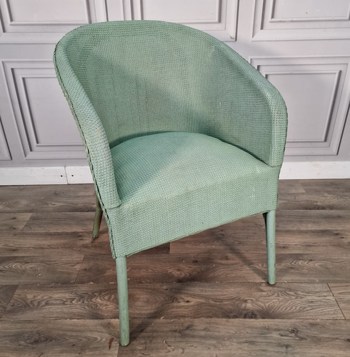 Vintage woven tub - woven,