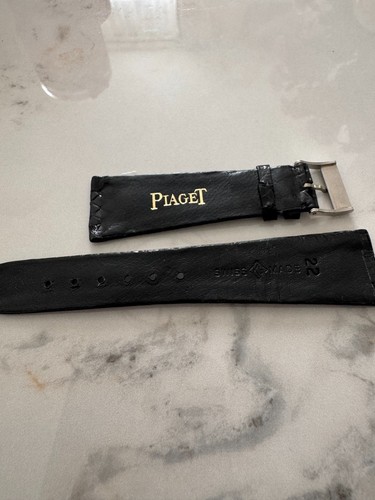Authentic piaget black leather - authentic,