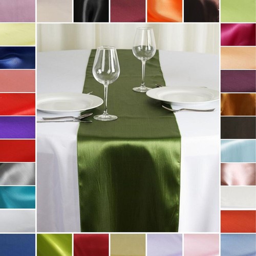Pcs satin 12x108 table - satin,