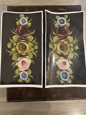 Narrowboat handpainted roses