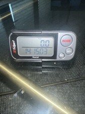 Realalt 3DTriSport Pedometer with Clip and Strap - Stealth Black