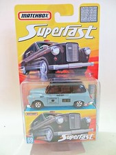 MATCHBOX SUPERFAST 69 'LONDON TAXI FX4 CAB' BLACK/GREY. Ltd Ed. MIB/BOXED/CARDED