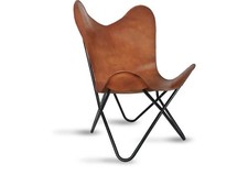 Leatherooze Butterfly Chair