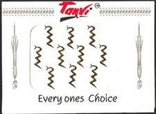 Golden Snake Shaped Bindi's -