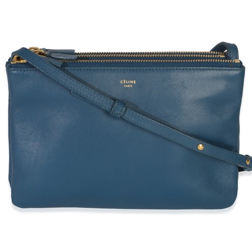 Celine blue lambskin small - celine,