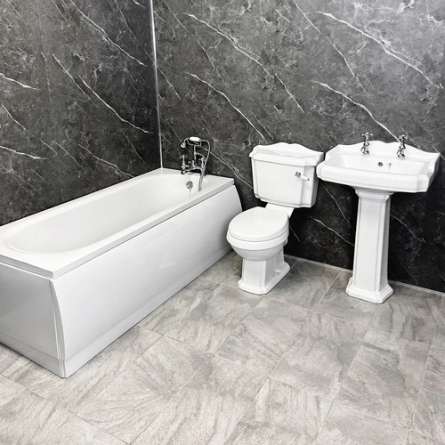 Complete bathroom suite - complete,