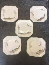 Vintage Soho Pottery Ambassador Ware Art Deco Side/ Sandwich  Plates
