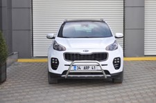 KIA SPORTAGE BULL BAR AXLE NUDGE A-BAR CHROME STAINLESS STEEL 2016 ON W K