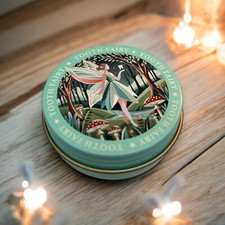 TINIT's Tooth Fairy Tin with Storage Bag - Box Container Keepsake lost teeth boy