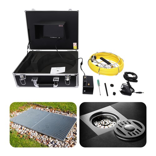 Sewer pipe inspection drain - sewer,