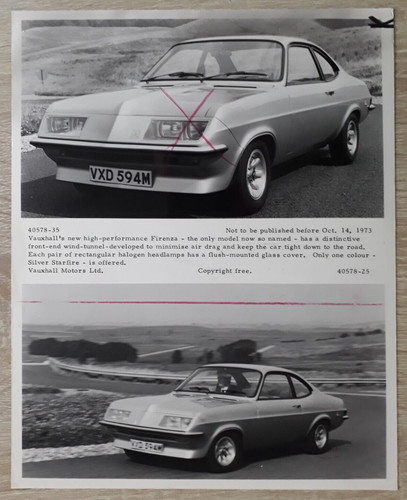 Vauxhall firenza droopsnoot - vauxhall,