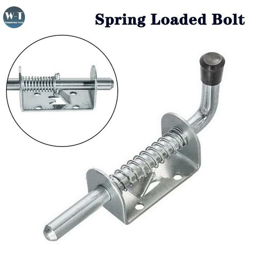 Spring barrel bolt sliding - bolt,