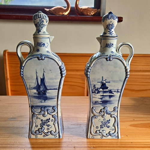 Pair antique royal bonn - pair,