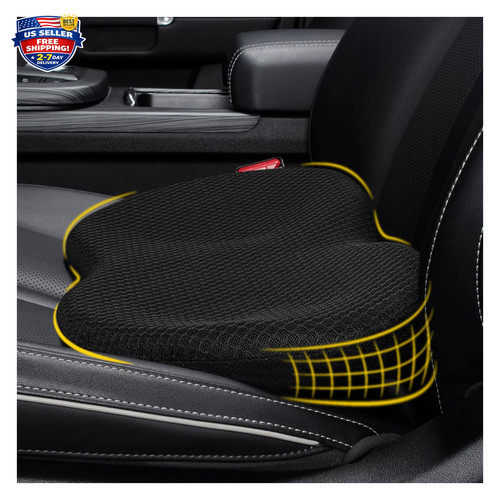 Wedge car seat cushion - car, memory