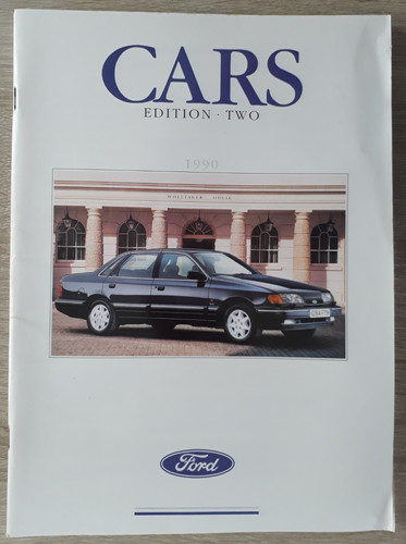 Ford cars range brochure 1990 - cars,
