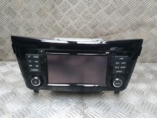 14-17 NISSAN QASHQAI J11 SAT NAV RADIO STEREO DISPLAY SCREEN UNIT 25915-4ET1A
