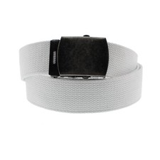 Zac's Alter Ego® Adjustable Extra Wide Canvas Webbing Belt with Slider Buckle