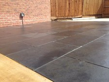 Black Slate Paving  Patio