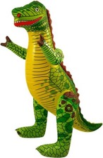 LARGE INFLATABLE REUSABLE DINOSAUR Kids BlowUp Animal Party Decor 76cm 99037