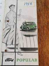 1958 Ford Popular Car