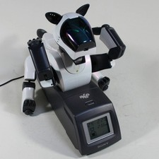 Sony Aibo ERS-210 2nd Gen Everest White Robot Pet Dog [Battery Cell Replaced]