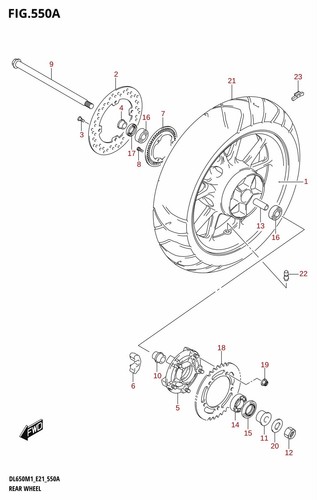 Suzuki genuine bearing dr650 - genuine,