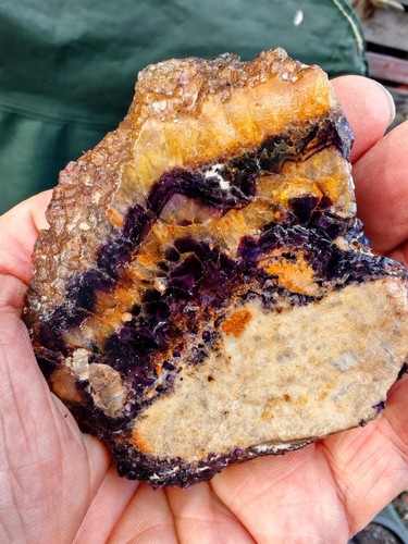 Blue john fluorite freeform - john,
