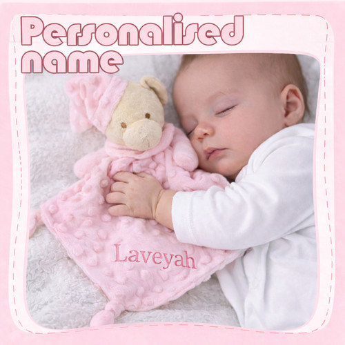 Personalised baby comforter - personalised,