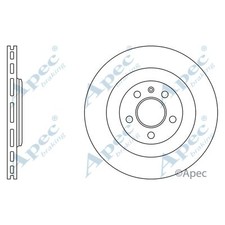 2x Brake Discs Vented For Audi