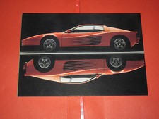 ADVERTISING POSTCARD - FERRARI
