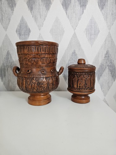 Vintage terracotta figure - terracotta,