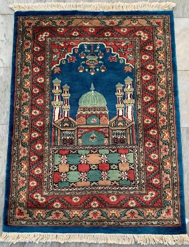 3x4 vintage afghan - ft, prayer