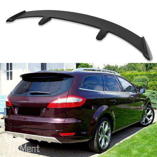 Matte black car rear roof - matte,