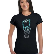Guitar T-Shirt Womens Electric