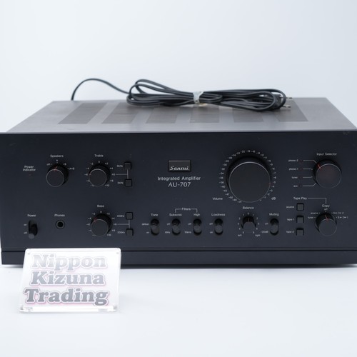 Sansui 707 integrated - sansui, au-707