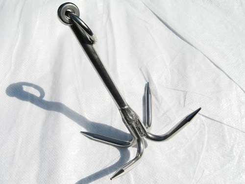 Four prong grapnel anchor - four,