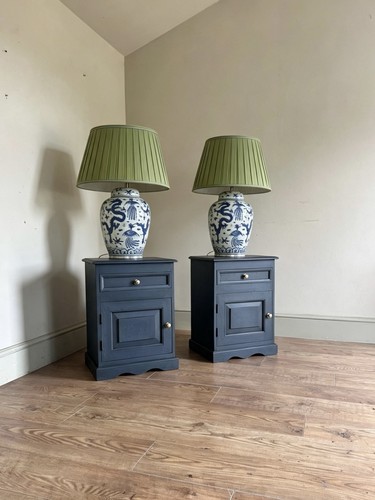 Pair bedsides cabinets - bedsides,